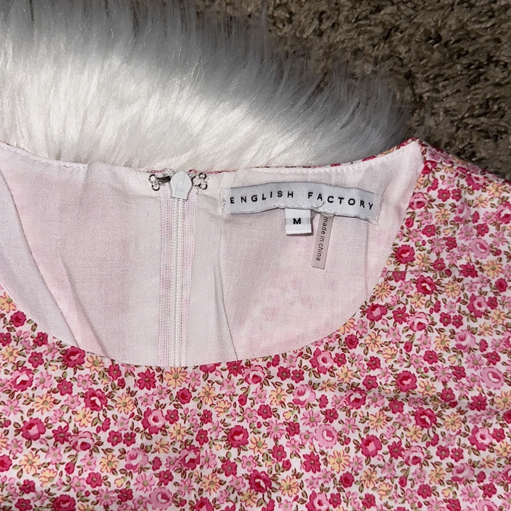 English Factory Floral Pink Dress - Picture 3 of 5